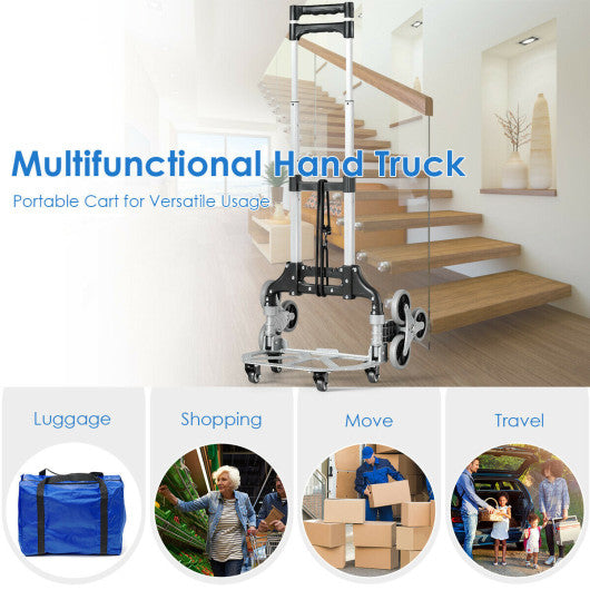 Costway Portable Folding Stair Climbing Hand Truck
