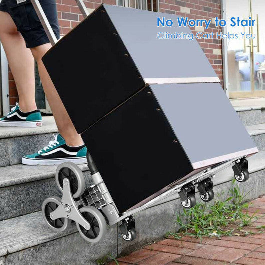 Costway Portable Folding Stair Climbing Hand Truck