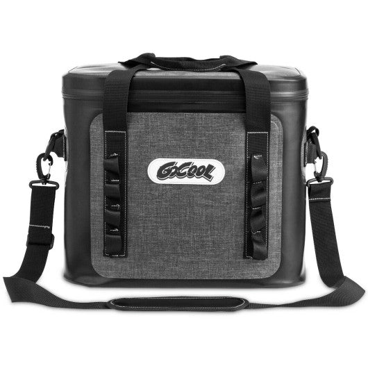 Costway Reusable Spacious Water-Resistant and Leak-proof Cooler Bag
