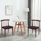 Costway Round Dining Table with Steel Frame & Tempered Glass Top
