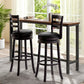 Costway Set of 2 Bar Stools Swivel Bar Height Chairs with PU Upholstered Seats Kitchen