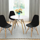 Costway Set of 2 Black Mid-Century Modern DSW Dining Side Chair
