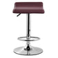 Costway Set of 2 Brown Modern Bar Stools Dinning Counter Chairs