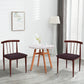 Costway Set of 2 Fabric Upholstered Dining Chairs