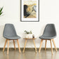 Costway Set of 2 Gray Accent Dining Chairs