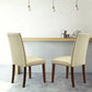 Costway Set of 2 High Back Armless Fabric Dining Chairs