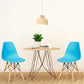 Costway Set of 2 Mid-Century Modern DSW Dining Side Chair