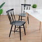 Costway Set of 2 Modern Dining Chairs with Backrest
