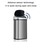 Costway Set of 2 Touch-Free Motion Sensor Bins Trash Cans