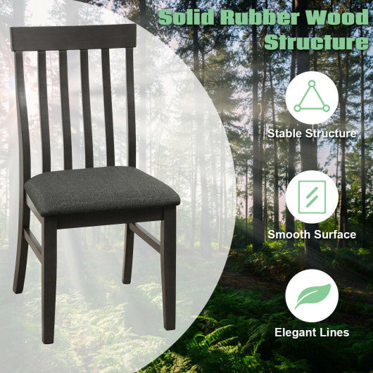 Costway Set of 2 Wood Dining Chair