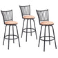 Costway Set of 3 Swivel Counter Height Bar Stools