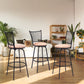 Costway Set of 3 Swivel Counter Height Bar Stools