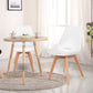 Costway Set of 4 Mid Century Armless Dining Chairs