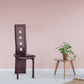 Costway Set of 4 Steel Frame High Back Armless Dining Chairs