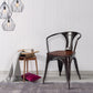 Costway Set of 4 Tolix Style Stackable Copper Bistro Metal Furniture