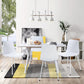 Costway Set of 4 White Dining Plastic Chair with Metal Legs Sage