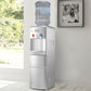 Costway Silver Top Loading Water Dispenser with Built-In Ice Maker Machine