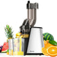 Costway Slow Stainless Steel Wide Chute Masticating Juicer Cold Press Extractor