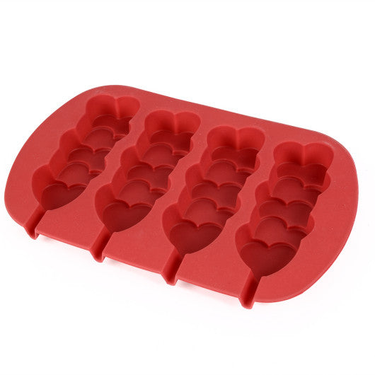 Costway Stacked Hearts Silicone Mold