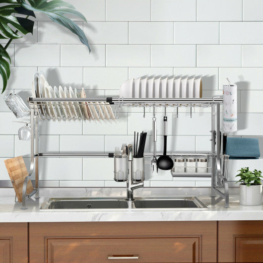 https://kitchenoasis.com/cdn/shop/files/Costway-Stainless-Steel-Adjustable-Dish-Drainer-Shelf-2.jpg?v=1698463297&width=1445