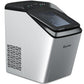 Costway Stainless Steel Ice Maker 33Lbs/ 24Hrs Self-Clean Function with Scoop