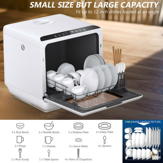 Table Dishwasher Mini Compact for Home and Kitchen Major Appliance