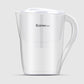 Costway White Water Pitcher Filter 10 Cup Capacity BPA Free with 1 Portable Filter
