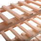Costway Wooden Bottle Rack Wine Display Shelves for 72 Bottles