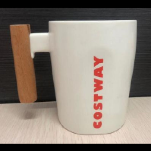 Costway Wooden Handle Mug for Store