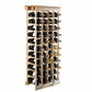 Costway Wooden Wine Holder Bottle Rack for 44 Bottles
