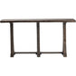 Crestview Collection Alpine 76" x 17" x 39" Transitional Wood Console Table In Ebony Finish