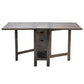 Crestview Collection Barnwell 60" x 28" x 30" Transitional Wood Folding Dining Table