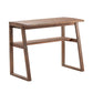 Crestview Collection Bengal Manor 40" x 20" x 31" Rustic Acacia Wood Writing Desk with USB Power In Natural Wood Finish