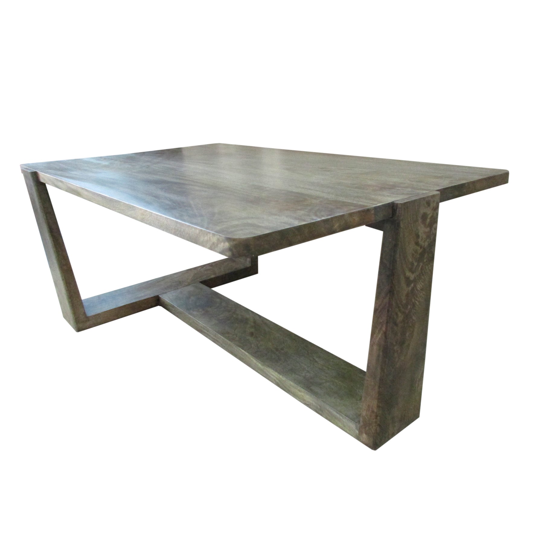 Crestview Collection Bengal Manor 50" x 30" x 20" Occasional Mango Wood Tri-Leg Rectangle Cocktail Table