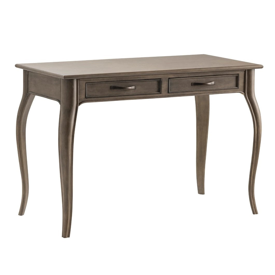 Crestview Collection Faulkner 44" x 22" x 30" Traditional Wood Writing Desk In Brown Finish