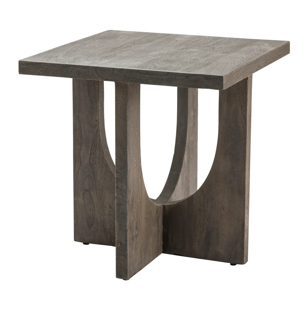Crestview Collection Glenridge 24" x 24" x 25" Occasional Wood End Table In Natural Wood Finish