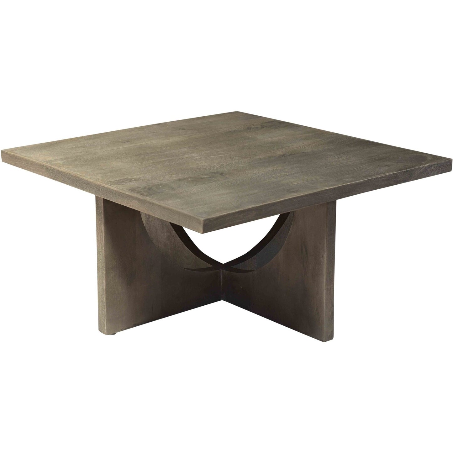 Crestview Collection Glenridge 38" x 38" x 19" Occasional Wood Cocktail Table