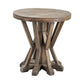 Crestview Collection Hamilton 24" x 24" x 24" Occasional Wood End Table In Brown Finish