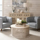 Crestview Collection Isabella 36" x 36" x 18" Occasional Wood Cocktail Table