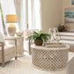 Crestview Collection Isabella 36" x 36" x 18" Occasional Wood Cocktail Table