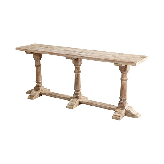 Cyan Design Cruzar Slate Gray Wood Console