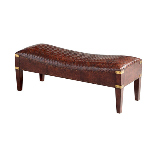 Cyan Design Mechi 48" x 18" x 18" Brown Bench