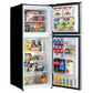 Danby 10 CuFt. Stainless Steel Apartment Size Top Mount Fridge - DFF101B1BSLDB