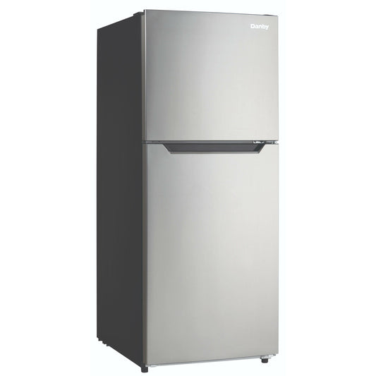Danby 10 CuFt. Stainless Steel Apartment Size Top Mount Fridge - DFF101B1BSLDB