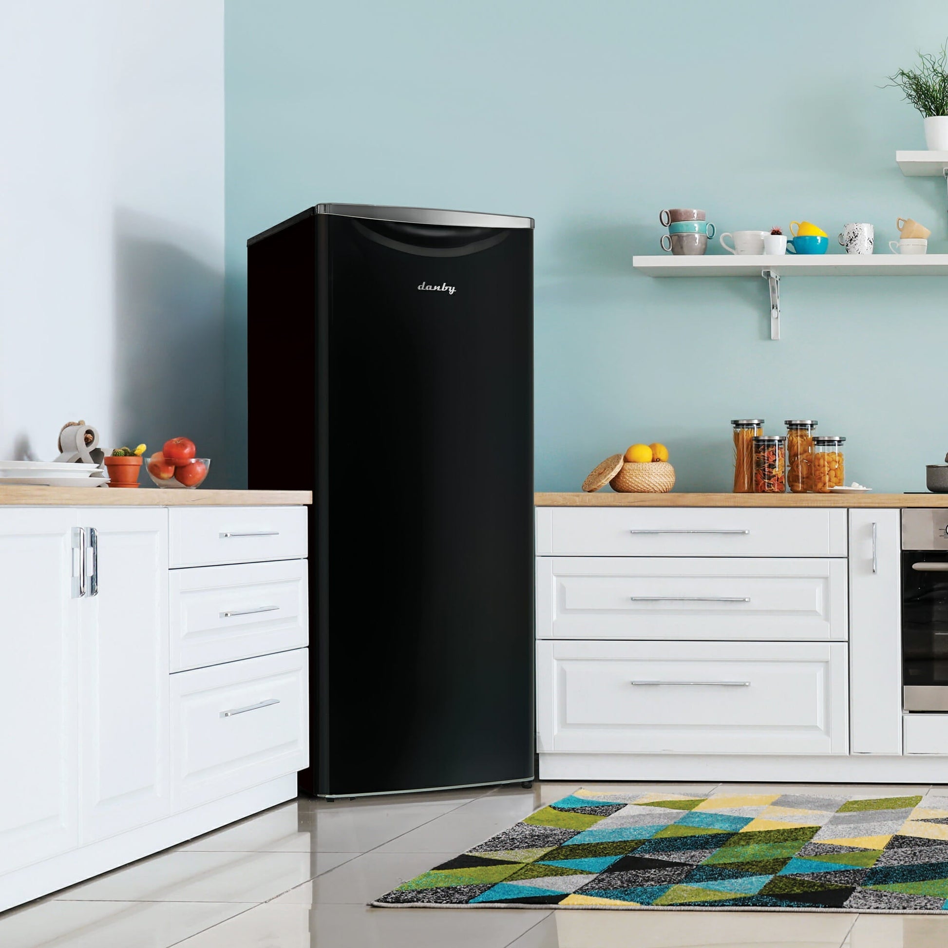 Danby 11 CuFt. Black Apartment Size Fridge - DAR110A3MDB