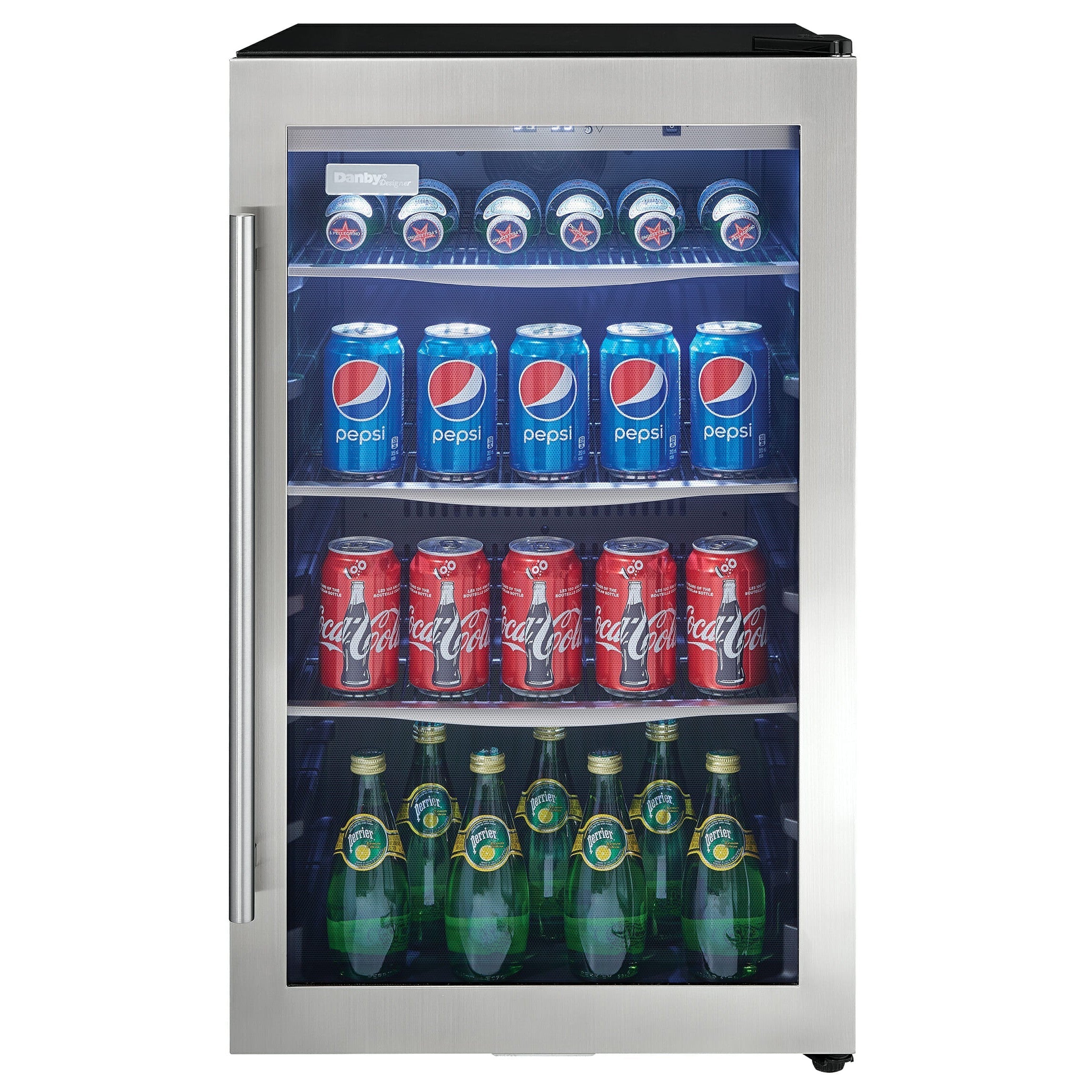 Danby 116L Stainless Steel Free-Standing Beverage Cooler