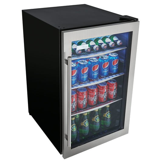 Danby 116L Stainless Steel Free-Standing Beverage Cooler - DBC434A1BSSDD
