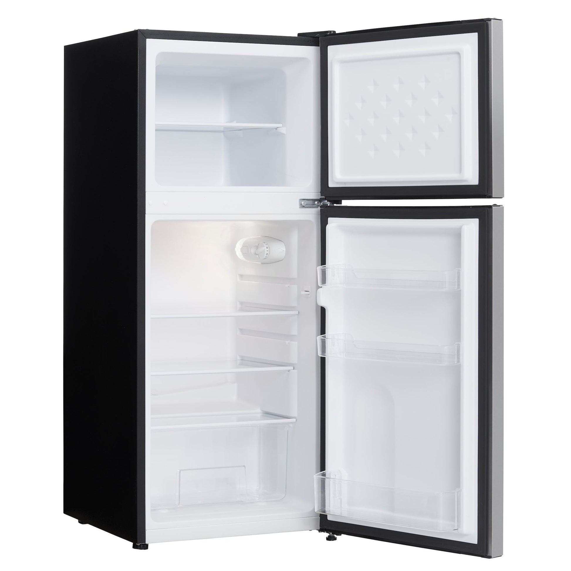 Danby 118L Stainless Steel 2-Door Compact Fridge - DCRD042C1BSSDB
