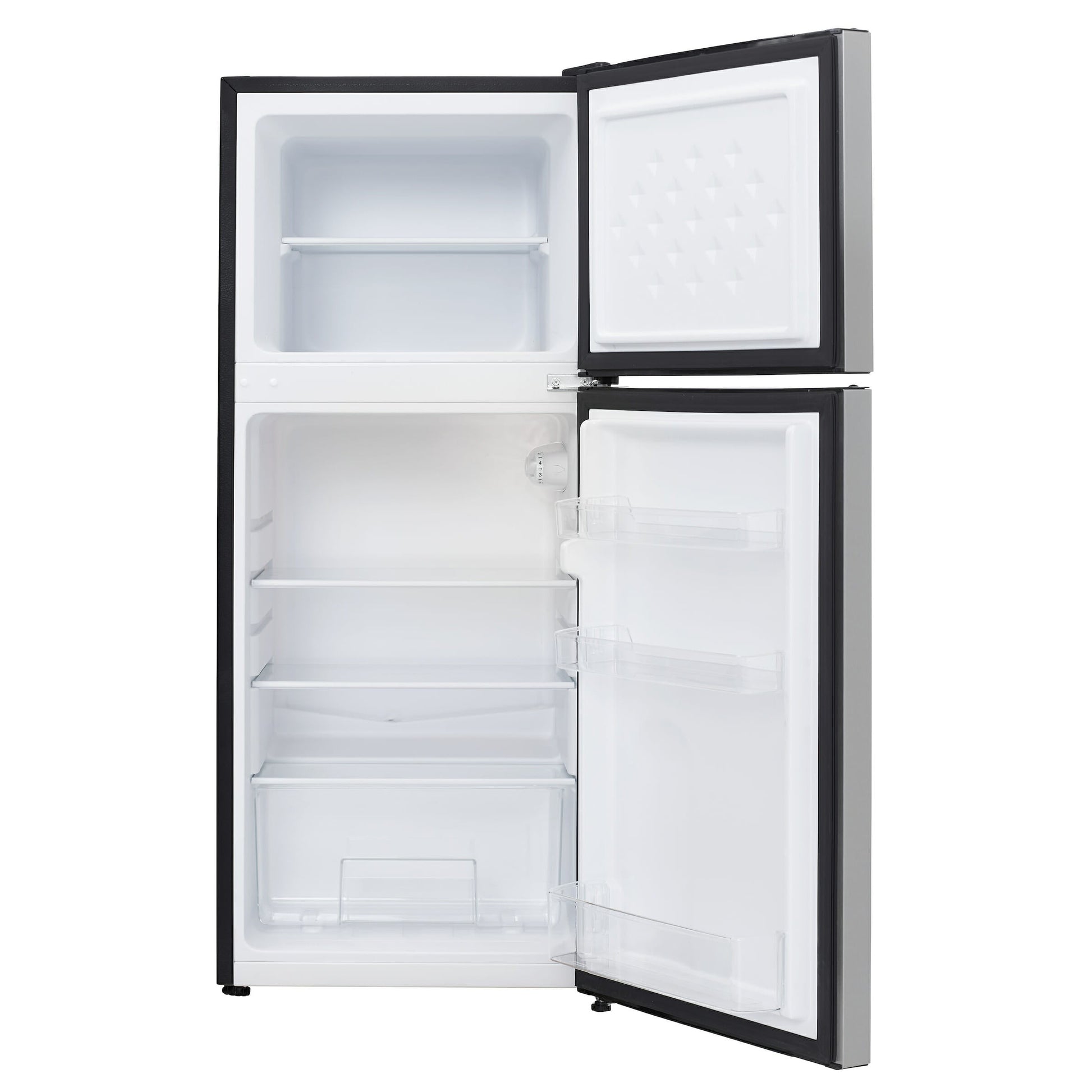 Danby 118L Stainless Steel 2-Door Compact Fridge - DCRD042C1BSSDB