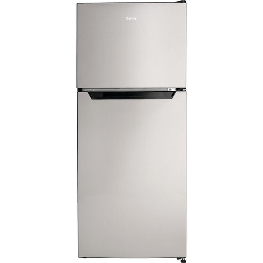 Danby 118L Stainless Steel 2-Door Compact Fridge - DCRD042C1BSSDB